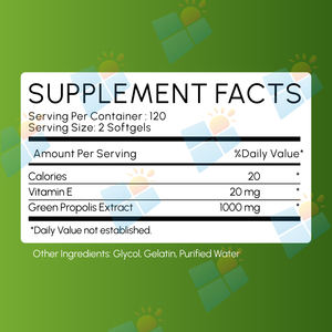 Gélules Molles de <span class=keywords><strong>Propolis</strong></span> Marque Privée OEM/ODM Certifiées BPF Extrait de <span class=keywords><strong>Propolis</strong></span> d'Abeille Supplément de Soutien Immunitaire Naturel Vente en Gros - Product Image 2