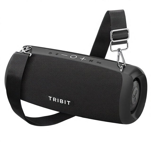 Tribit StormBox Lava Portable for Speaker 80W Loud Wireless IP67 Waterproof for 5.4 Built-in Mic TWS Pairing 20H+
