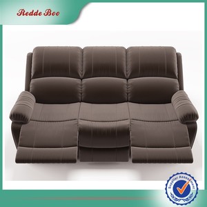 Sofá <span class=keywords><strong>Reclinable</strong></span> de Cuero de 1/2/3/4 Plazas con Puerto USB y Portavasos, Sillón para Dormitorio/Sala de Estar/Hotel/Apartamento - Product Image 6