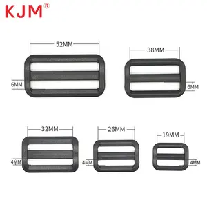 Korting 25Mm Plastic Tri-Glide Slide Gesp Riemregelaar Voor Rugzak