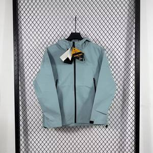 Veste de randonnée d'été imprimée pour homme et femme, 3 couches, imperméable, coupe-vent, respirante, légère, pour l'escalade, vente en gros - Product Image 3