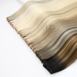 2025 nuovo prodotto prezzo di fabbrica farfalla trama capelli umani extension spedizione rapida cuticola allineati capelli di trama - Product Image 6