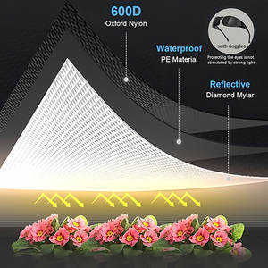 Joystar 60*60*120cm <span class=keywords><strong>Indoor</strong></span> Kweektent Aluminium Frame <span class=keywords><strong>Indoor</strong></span> Kas Kweektenten Met Complete <span class=keywords><strong>Kit</strong></span> - Product Image 3