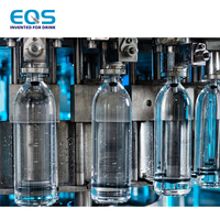 Machine de remplissage et de scellage automatique 3-en-1 pour bouteilles d'eau potable commerciales de 500 ml