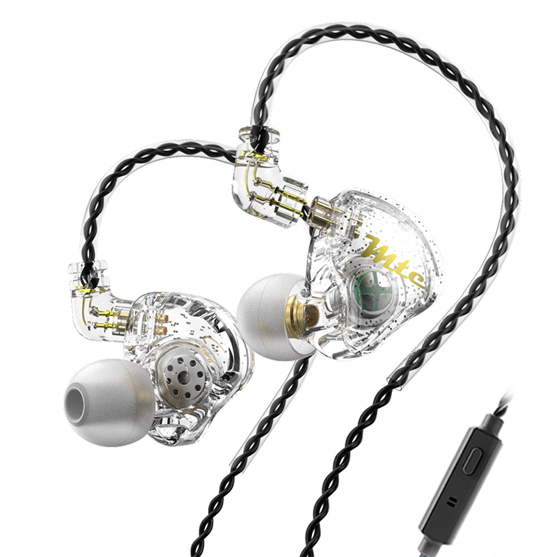 transparent with mic