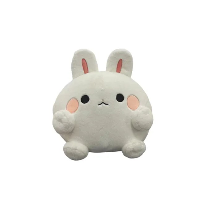 High quality bunny character custom design soft cute plush toy