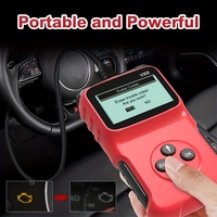 Red V309 Handheld OBD II Herramienta de diagnóstico de fallas Escáner de diagnóstico automotriz y lector de código para análisis de motor de automóvil