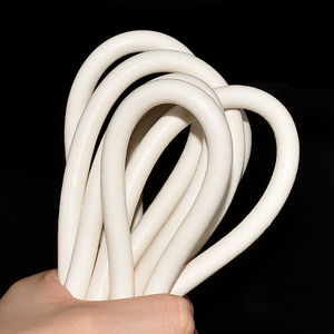 Striscia di Guarnizione in Gomma Siliconica Bianca, Corda Rotonda 1-25mm, Barra Spugnosa Resistente alle Alte Temperature per Porte di Armadi e Uso Industriale - Product Image 6