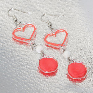 Женские акриловые серьги - Product Image 5