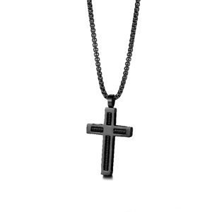 2018 Hot Selling Stainless Steel Men Gold Cross Pendant <b>Necklace</b> - Product Image 4