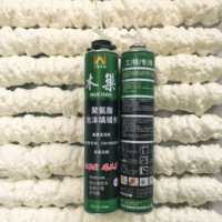 Adhésif en mousse polyuréthane monocomposant MU CHAO A33 750 ml pour l'installation de portes en bois, de fenêtres en aluminium et en plastique