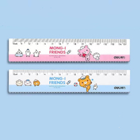 Règles publicitaires en PVC de marque GIFTWAY, à impression plate et couleurs éclatantes, avec options transparentes et personnalisables, en gros.