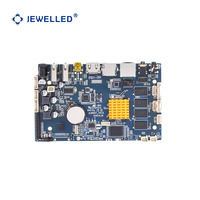 Boîtier TV Android 4.4 Full HD PCBA AML-S802 4 Go jusqu'à 32 Go Carte mère universelle Module 4G Alimentation CC GPU Mali450mp6 Marque JLD