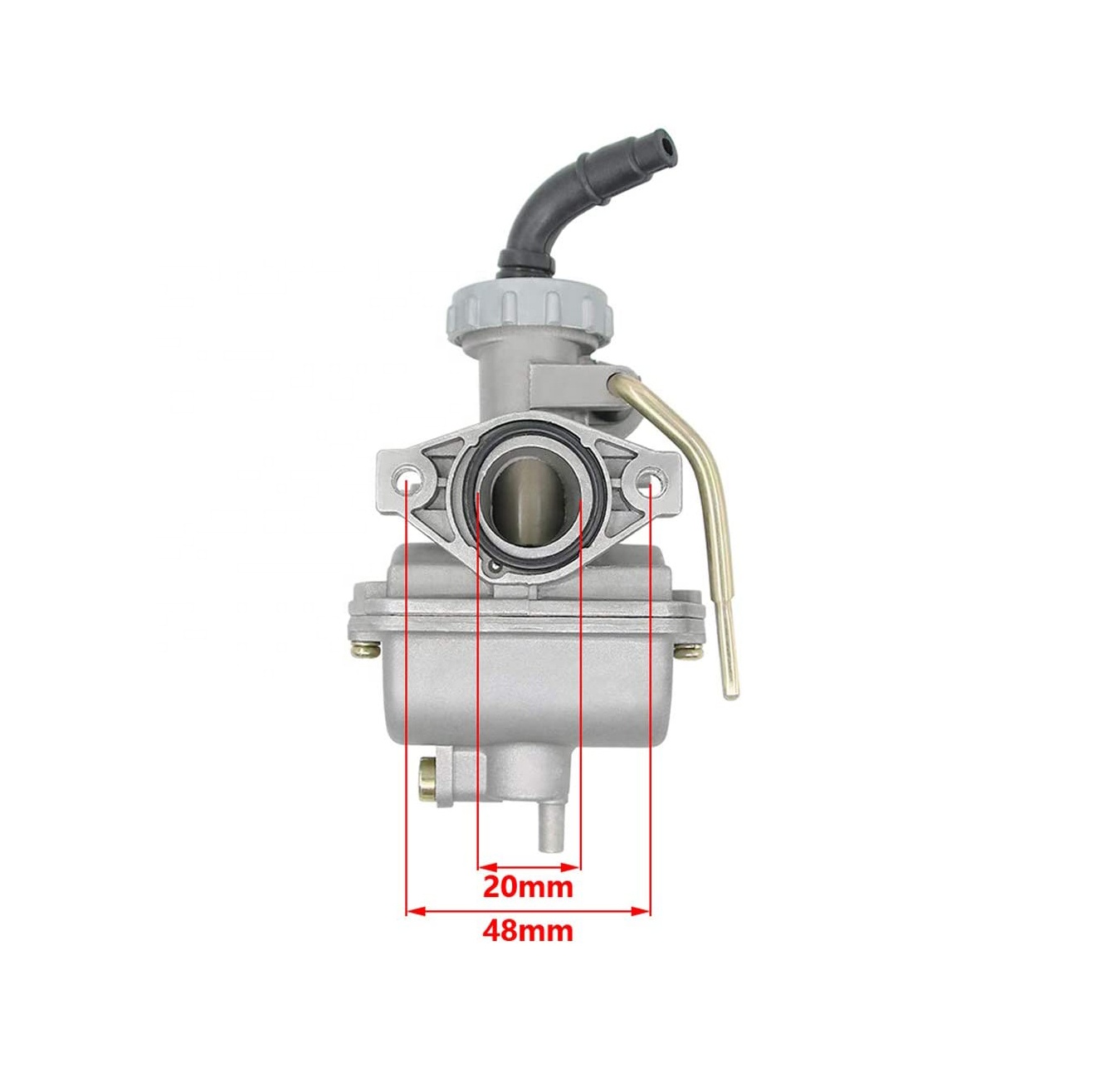 Carbhub PZ20 Carburetor For Kazuma Baja 50cc 70cc 90cc 110cc 125cc TaoTao 110B NST SunL Chinese Quad 4 Stroke ATV 4 Wheeler Go Kart Dirt Bike Honda CRF50F XL75 CRF80F XR50R With