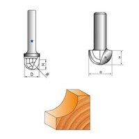 Outils et accessoires pour le travail du bois, jeu de fraises à bois CNC en carbure à tige de 1/2 et 1/4, fraises à rainurer pour boîte