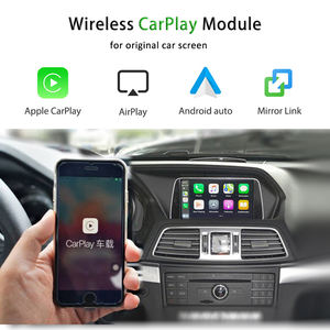 Interface vidéo Apple CarPlay sans fil, pour voiture, avec prise en charge de l'système <span class=keywords><strong>Android</strong></span> <span class=keywords><strong>Auto</strong></span>, sans fil, NTG4.5 A B C E ML GL GLK GLA classe W204, pour Mercedes Benz - Product Image 1