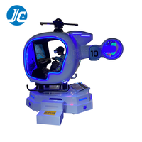 Simulador de Vuelo VR de 360 Grados para Interiores, con Construcción de Fibra de Vidrio y Metal, para Parques de Aventura y Parques de Trampolines, en Oferta
