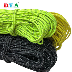 Vente directe du fabricant Taille personnalisée Cordon de choc réfléchissant Cordon élastique de <span class=keywords><strong>3mm</strong></span> de diamètre pour vestes chaussures - Product Image 1
