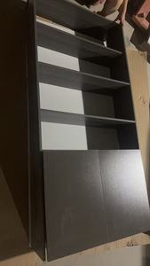 Puerta Interior Secreta Oculta de Madera Maciza con Bisagra de Librería, Rotación <span class=keywords><strong>Invisible</strong></span> de 180 Grados para Apartamento, Diseño Moderno - Product Image 6