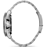 Montres automatiques mécaniques pour hommes en acier inoxydable 316L de luxe avec logo personnalisé en usine, 30 ATM, mouvement suisse SW200-1