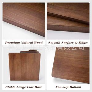 Étagère de rangement en bois à plusieurs niveaux, 3 étages, organisateur de bureau de type vertical, organisateur de bureau rectangulaire - Product Image 4