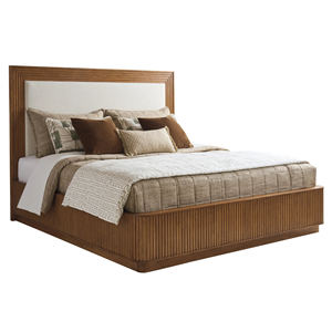 Lit double haut de gamme personnalisable en bois massif de style français pour chambre principale avec un design élégant - Product Image 2