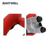 Mélangeur électrique à double tige 1600W/1800W/2500W, mélangeur portatif pour béton/ciment/peinture/plâtre avec double palette