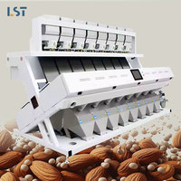 Machine de tri optique CCD RGB à 12 canaux pour grains de café, blé, arachides, équipement de tri pour usine de traitement du riz
