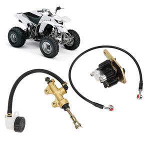 Conjunto de Manguera de Caliper de Cilindro Maestro de Freno Trasero 5VM-2583V-00-00, Cilindro Maestro de Caliper de Freno Trasero de Metal para <span class=keywords><strong>Blaster</strong></span> 200 YFS200 200 - Product Image 4