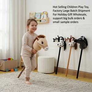 Cavallo a Dondolo Personalizzato a Forma <span class=keywords><strong>di</strong></span> Unicorno per Bambini, Giocattolo <span class=keywords><strong>di</strong></span> <span class=keywords><strong>Peluche</strong></span> All'ingrosso, Regalo Animale Imbottito - Product Image 1