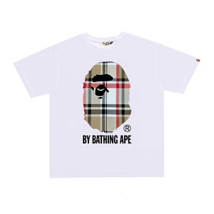 เสื้อยืดผู้ชายทรงหลวม คอโอ แขนสั้น ลายสก็อต ผ้าฝ้าย 100% น้ำหนัก 300 กรัม ระบายอากาศได้ดี สไตล์สตรีท ถักทออย่างดี - Product Image 4