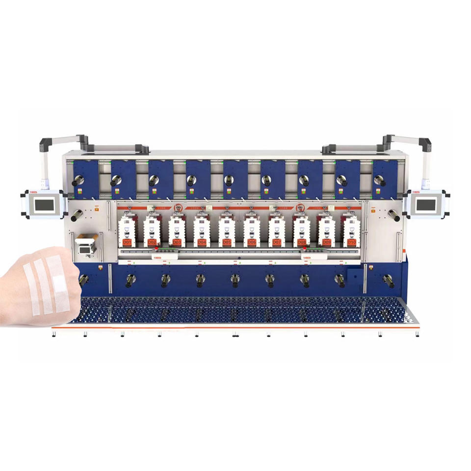 Self Dresser Machine Advance Self-Adhesive Wound Dressing Making Machine with NPWT Negative ...