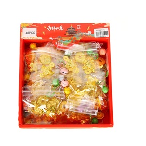 Mini Pendentif Doré Sac Rouge Chinois Compressible en PVC Jouet Anti-Stress pour Enfants 48 Pièces Jouets Fidget - Product Image 5