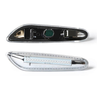 Meilleur prix lentille transparente LED clignotant latéral pour BMW E90 E91 E92 E93 E46 E53 E60 E61 X3 E83 E84 E81 E82 E87 E88