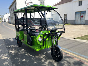 Tricycle électrique ouvert pour service de taxi - Tuk Tuk Taxi 4 passagers 400 kg de charge utile - Product Image 6