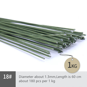 Different Gauge <strong>Floral</strong> <strong>Wire</strong> Paper Wrapped Covered <strong>Floral</strong> Flower Stem <strong>Wire</strong> for Flower Arrangement - Product Image 6