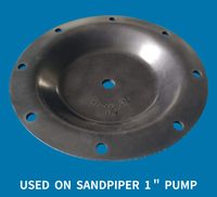 Pièces de pompe YAMADA à vente chaude, diaphragme en caoutchouc Sandpiper CF286-008-365 pour pompe à double diaphragme à air comprimé de 1 pouce, automobile