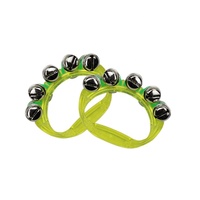 Manufacturer Direct Sales Percussion Instrument Performance Plastic Multi-color Hand Bell Tambourine