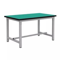 Banc de travail antistatique pour usine, atelier, console d'emballage, laboratoire, ligne d'assemblage, banc de maintenance, facile à utiliser, garantie 4 ans