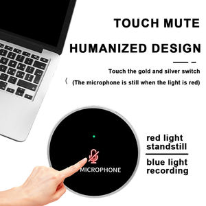 New Arrival Q3 <b>C</b> USB <b>Plug</b> Play Portable Desktop Speakerphone Noise Cancelling Lightweight Mute Feature Wired Microphone - Product Image 6