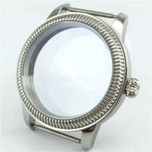 Coque de montre avec cadran pour pièce de monnaie, étui en acier inoxydable poli de saphir <span class=keywords><strong>6497</strong></span> 6498, <span class=keywords><strong>mouvement</strong></span> de enroulement à la main, taille de 44MM - Product Image 2