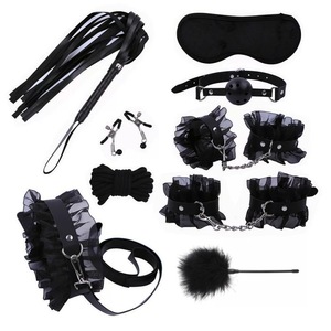 SM секс-игрушки-горничная БДСМ Тренировочный Набор с кружевным воротником наручники для ног Игрушки для взрослых - Product Image 1