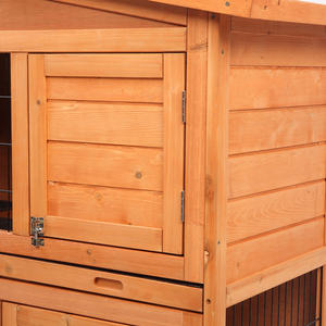 Venta al por mayor de lujo de madera al aire libre impermeable grande jaula para conejos jaula para mascotas casa Gallinero - Product Image 5