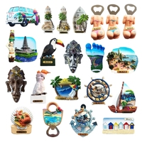 Souvenirs touristiques d'Asie, d'Indonésie et de Bali, aimants pour réfrigérateur, articles de décoration, artisanat, collection d'aimants pour réfrigérateur, cadeau