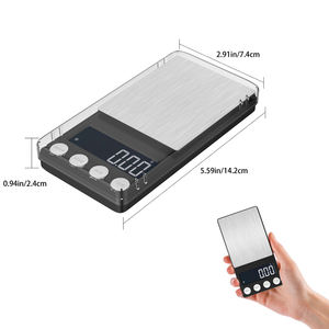 ميزان رقمي محمول مخصص من مصنع تشانغشي، ميزان إلكتروني رقمي للجيب لوزن المجوهرات والألماس - Product Image 5