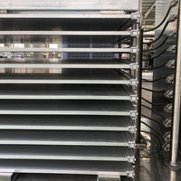 Congélateur à plaque de contact en acier inoxydable UFEC avec capacité de 720 kg et contrôle de température à -35°C pour la congélation rapide des aliments