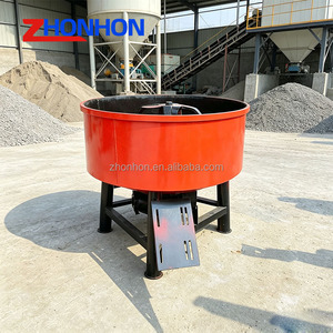 Bétonnière à moteur diesel JW500 avec réservoir de stockage secondaire pour mortier et ciment, manuelle, haute efficacité, productivité de 17 m³/h, à mélange forcé - Product Image 4