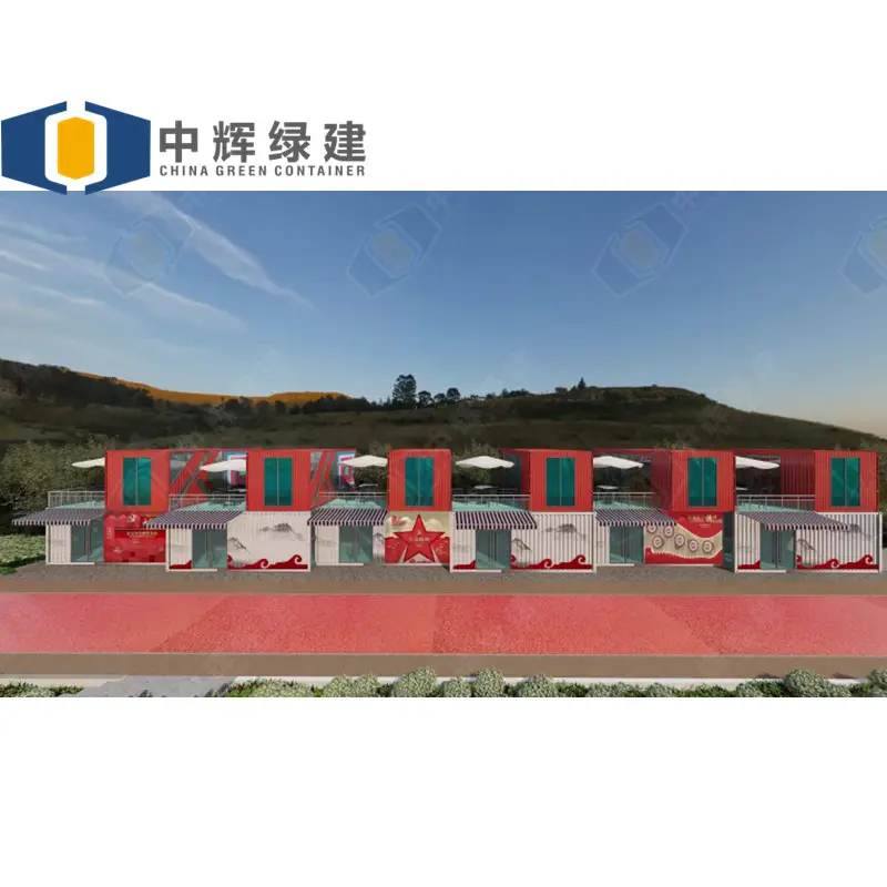 CGCH चीन निर्मित छोटे होटल विला पोर्टेबल कार्यालय मोबाइल केबिन मॉड्यूलर पूर्वनिर्मित घर छोटे कंटेनर Prefab घर