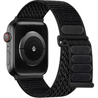 Bracelets de montre en nylon performants, flexibles et ajustables, tendance et polyvalents, pour Apple Watch Series 11 46mm, idéaux pour la course à pied