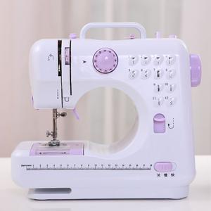 Machine à coudre industrielle mini à moteur, vente en gros, haute vitesse, aiguille simple, réglable, retour d'aiguille automatique en plastique - Product Image 2